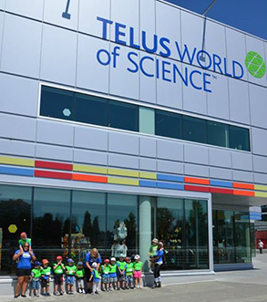 sportsplex daycare science world field trip